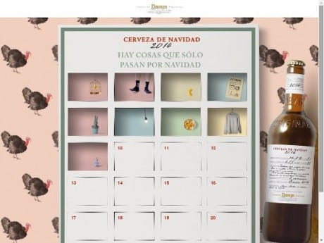 Estrella Damm presenta un Calendario de Adviento interactivo