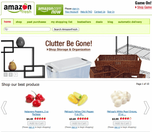 Amazon Fresh - Marketing Online Alimentario