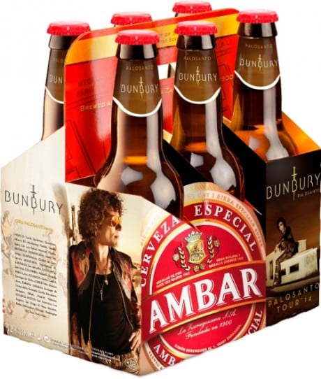 La cerveza Ambar se une a Bunbury con una edición limitada