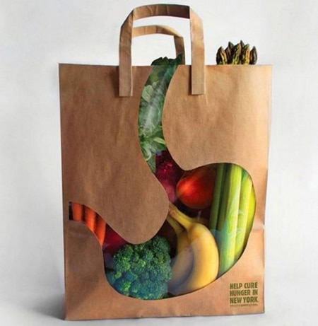 Bolsa compra verduras