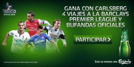 Carlsberg lleva a los aficionados españoles a la Premier League