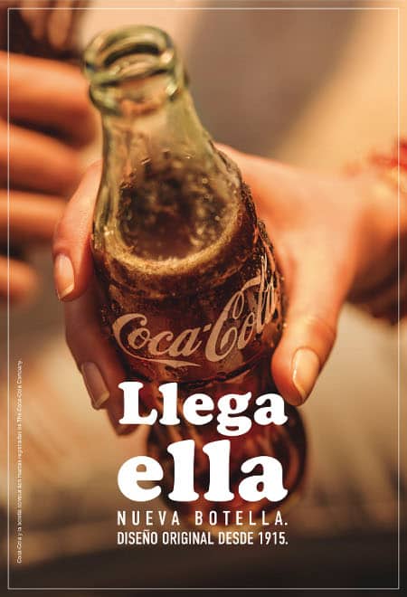 Coca-Cola estrena campaña y cambia su emblemática botella