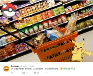 Consum Pokemon Go