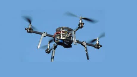Drones para promocionar comida rápida