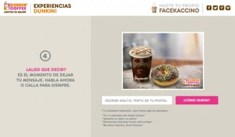 Dunkin’ Coffe apuesta por la personalización en su nueva campaña