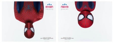 Spiderman baila para Evian en su último anuncio publicitario