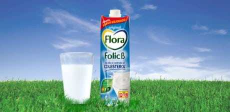 Primera Campaña de Flora Folic B con Grupo Leche Pascual
