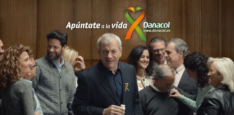 Danacol estrena nueva campaña con Carlos Sobera como prescriptor