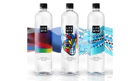 Obras de Arte para el packaging de Lifewtr, la nueva marca de agua de PepsiCo