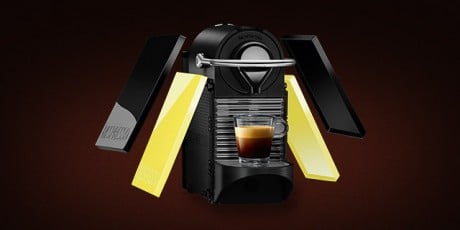PIXIE Clips de Nespresso para que los usuarios puedan personalizar su cafetera