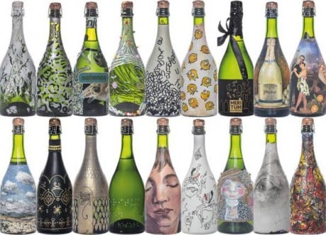 Freixenet celebra su centenario con cien botellas llenas de arte aragonés