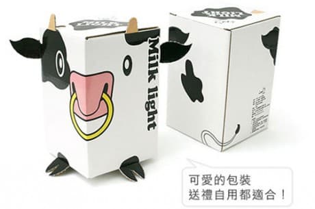 Packagings de leche