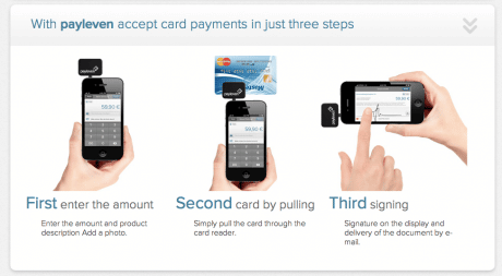Payleven presenta un lector de tarjetas para el móvil con tecnología NFC
