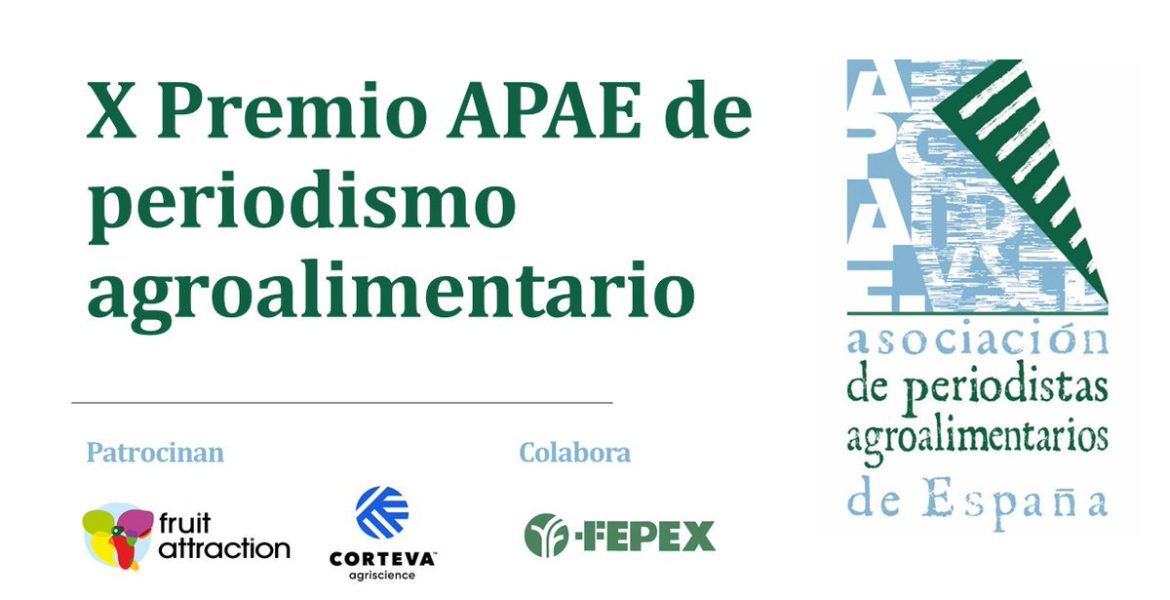 X Premio de Periodismo Agroalimentario de APAE