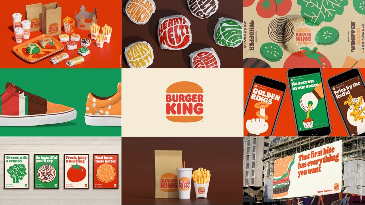 Burger King® ha lanzado su nueva identidad visual