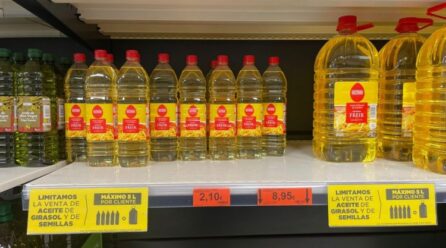 La falta de aceite de girasol puede paralizar la industria en un mes