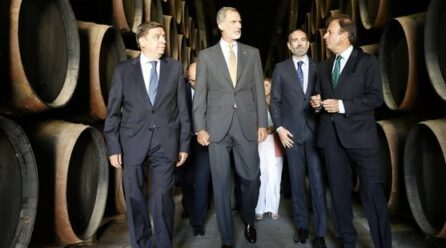 Felipe VI asiste a la celebración de 250 años de historia de Osborne