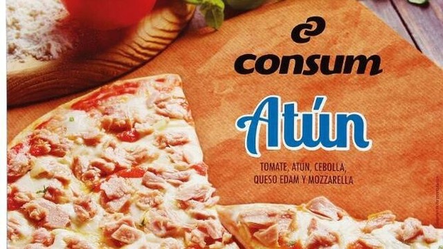 Presencia de histamina en pizzas de atún congeladas de la marca Consum