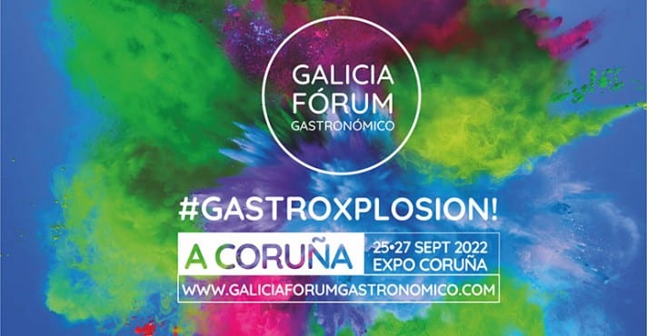 Fabes y productos naturales de Galicia en el inicio del Fórum Gastronómico