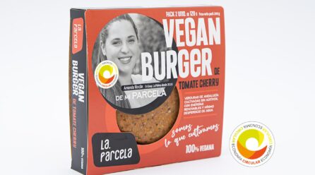 Una nueva hamburguesa vegana hecha con tomates cherry gana el premio innovación en Fruit Attraction