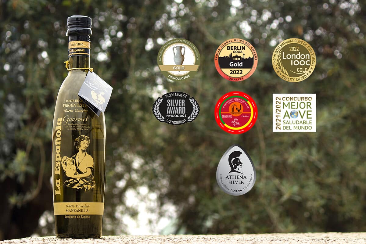 ‘La Española Gourmet Manzanilla’, reconocido con siete premios por la excelencia de su aceite