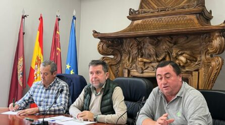 Los regantes de Lorca advierten, habrá recortes de agua a partir de enero