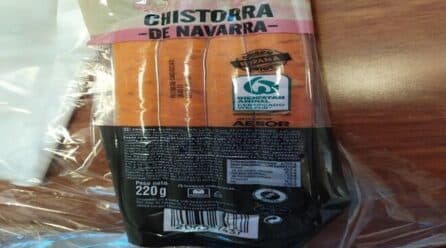 Retiran un lote de chistorra de Lidl por salmonella