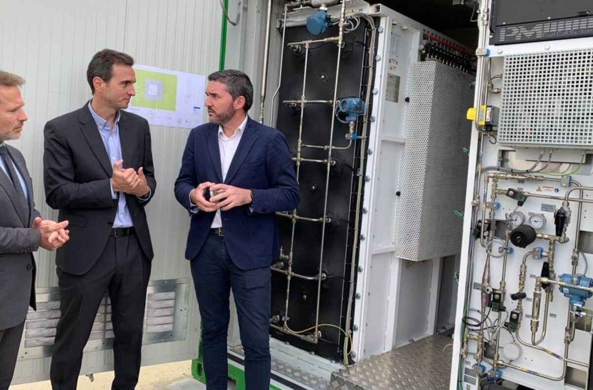 La 1ª máquina de hidrógeno verde de España se ubica en Murcia