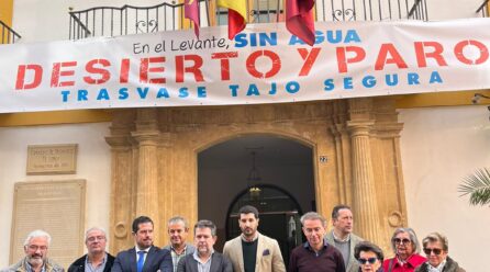 Los regantes de Lorca convocan a la sociedad civil para la manifestación del 11 de enero en Madrid contra el recorte en el trasvase Tajo-Segura