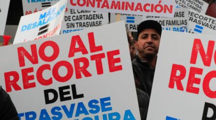 El levante español, con máxima preocupación por la reducción de recursos hídricos de aprobarse el Plan Hidrológico de la Demarcación Hidrográfica del Segura