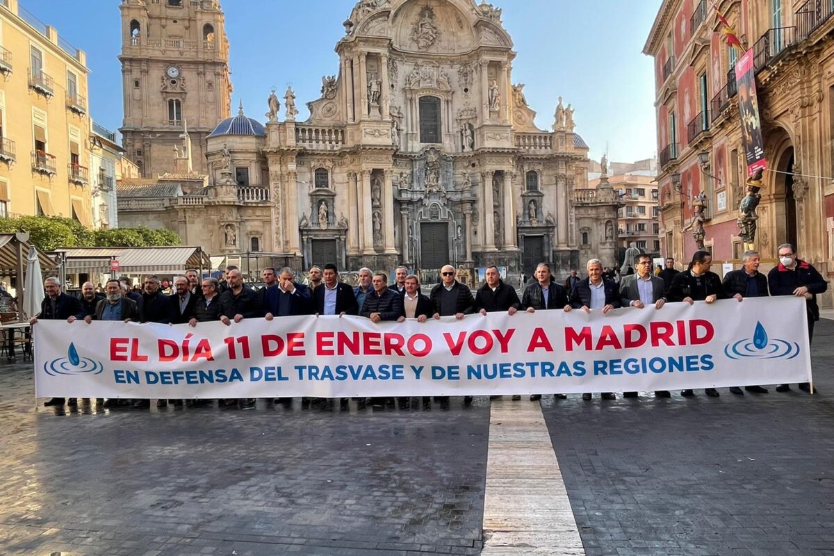 Paro agrario para asistir a la protesta de Madrid en defensa del Trasvase Tajo-Segura