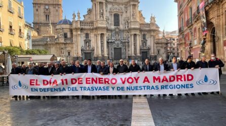 Paro agrario para asistir a la protesta de Madrid en defensa del Trasvase Tajo-Segura