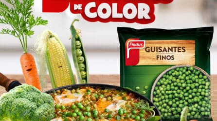 Findus presenta su nueva campaña: ¡Llena tus platos de color!