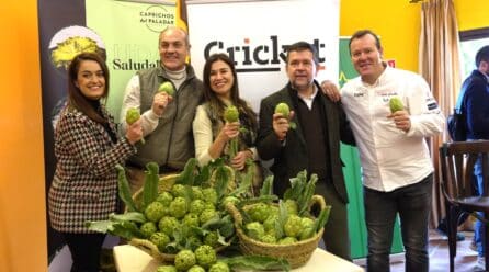 El plato del restaurante Paredes, ganador de las I Jornadas Gastronómicas de Alcachofa en Lorca