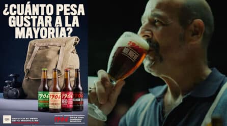Cervezas 1906 y ‘La Mochila’ de los españoles