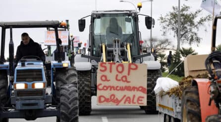 Las protestas agrarias bloquean la frontera con Francia