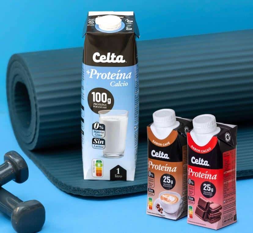 Grupo Leche Celta lanza Celta +Proteína, su nueva gama de productos lácteos