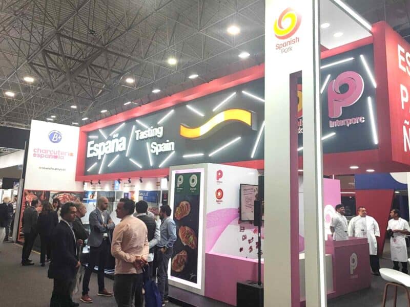 INTERPORC refuerza la posición del porcino español en México con su participación en Expo Carnes y Lácteos