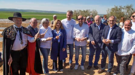 Pepa Muñoz, homenajeada en la XIV Cata del Primer Espárrago de Navarra