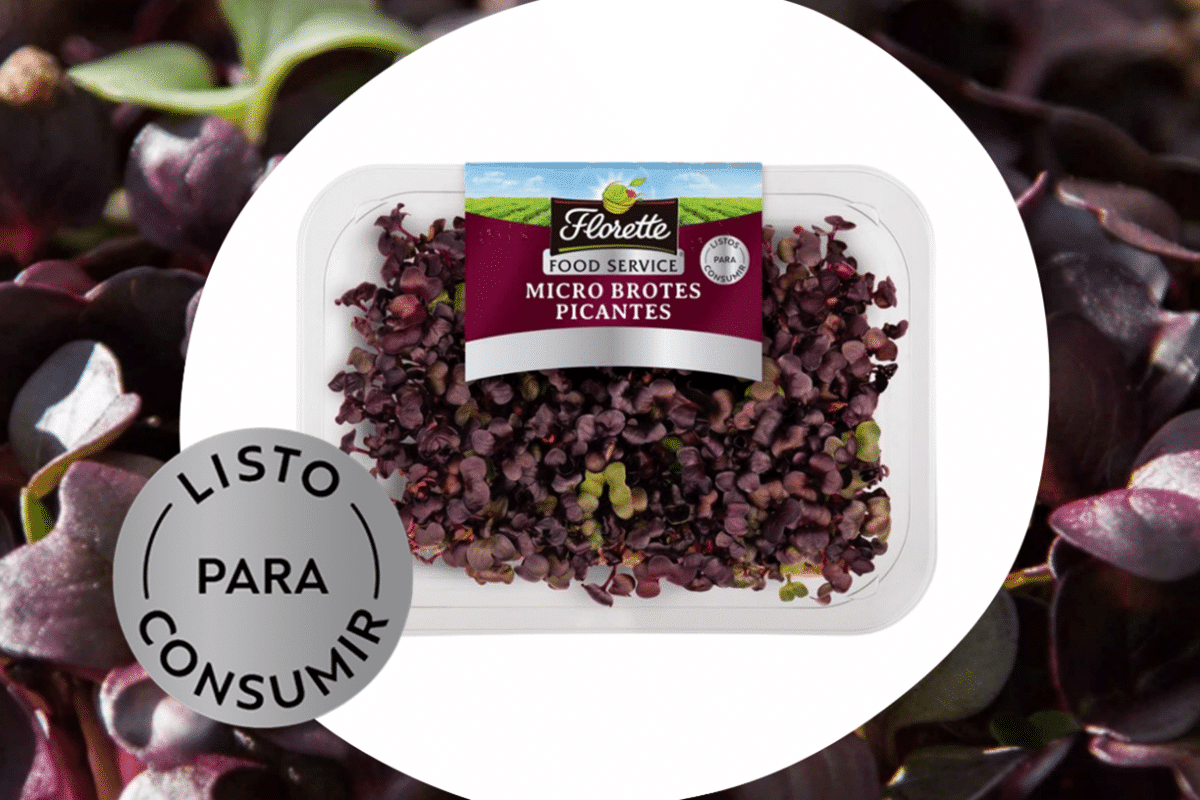 Florette Food Service apuesta por la innovación con sus nuevos Micro Brotes picantes