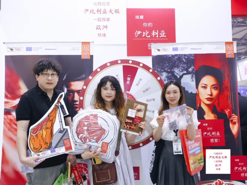 El Jamón Ibérico conquista SIAL China 2025 de la mano de ASICI