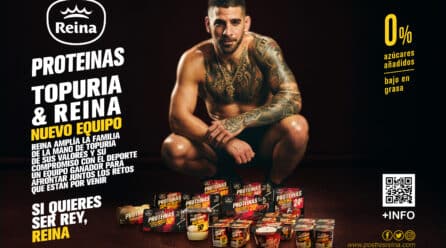 Postres Reina se alía con Ilia Topuria para lanzar su nueva campaña “Si quieres ser Rey, Reina”