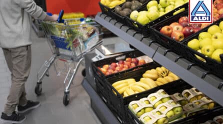 La cesta de frescos en España: frutas y verduras dominan en volumen, según ALDI