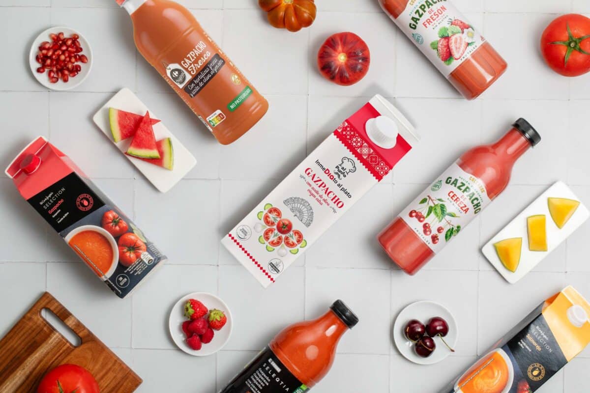 AMC GLOBAL lidera la expansión del gazpacho y salmorejo en Europa con 23 millones de litros y nuevas recetas saludables