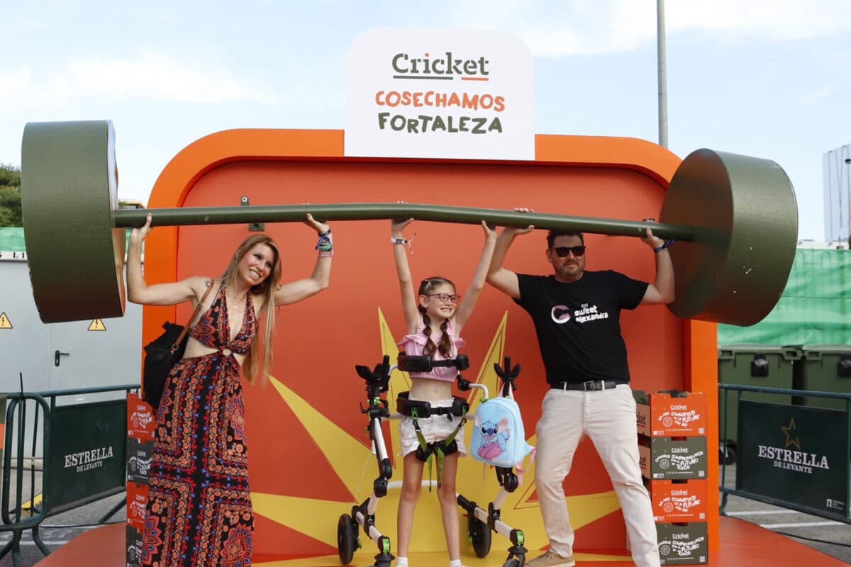 Cricket impulsa la accesibilidad en el festival Fortaleza Sound con una acción que conquistó al público