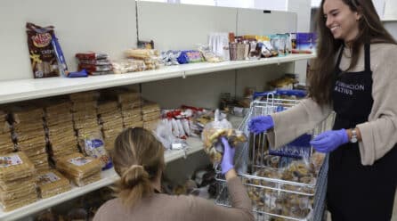 Fundación Altius recoge más de 50.000 kilos de alimentos en solo seis meses gracias a la furgoneta híbrida financiada por Alcampo y su fundación
