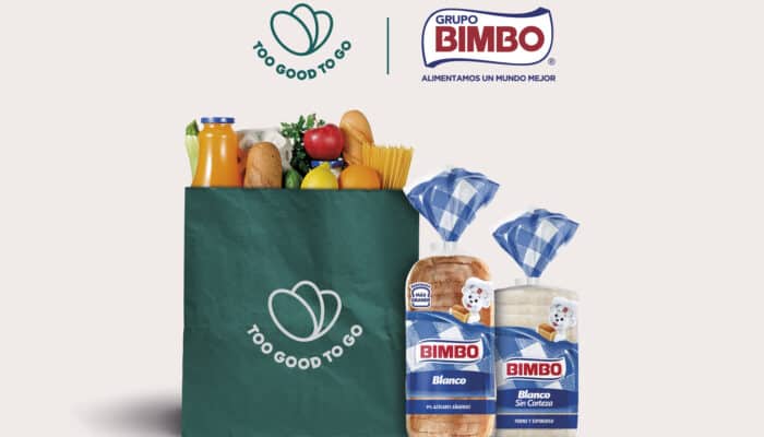 Grupo Bimbo refuerza su compromiso contra el desperdicio alimentario y evita más de 717 toneladas de comida gracias a su alianza con Too Good To Go