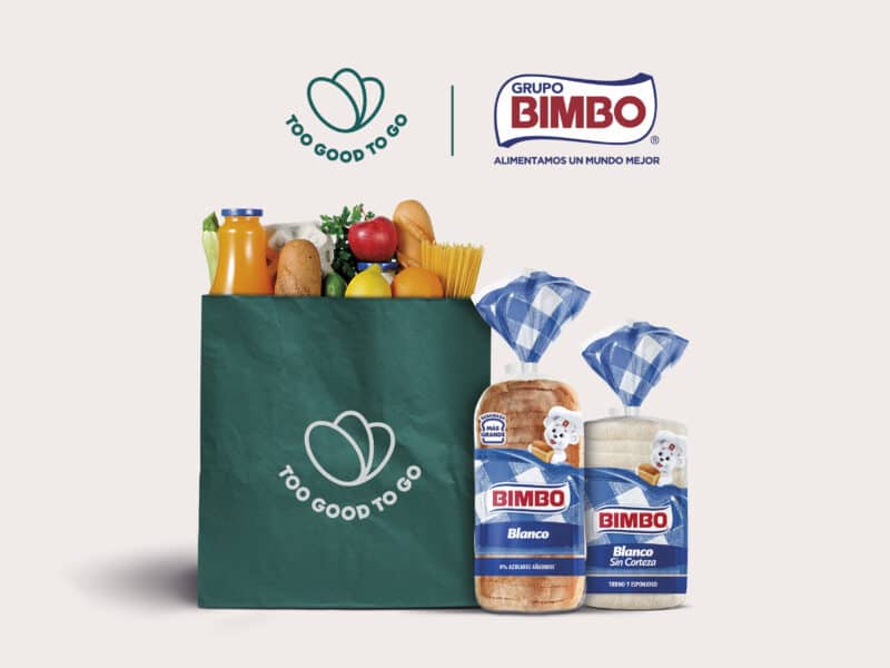 Grupo Bimbo refuerza su compromiso contra el desperdicio alimentario y evita más de 717 toneladas de comida gracias a su alianza con Too Good To Go