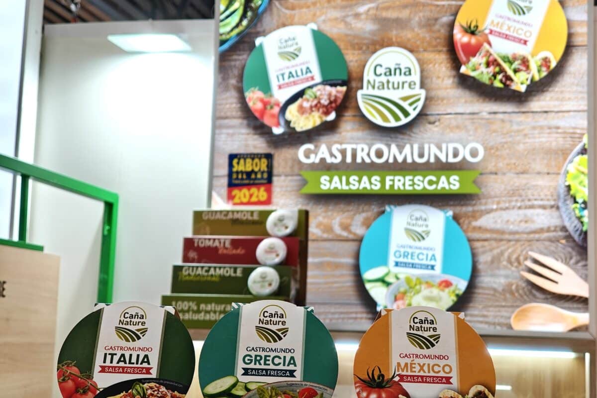 Caña Nature sorprende en Alimentaria 2026 con su nueva gama de Salsas frescas «Gastromundo»