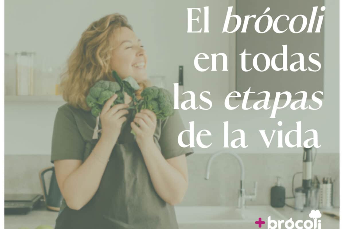 +Brócoli lanza la campaña «El brócoli en todas las etapas de la vida» para promover su consumo en la edad adulta